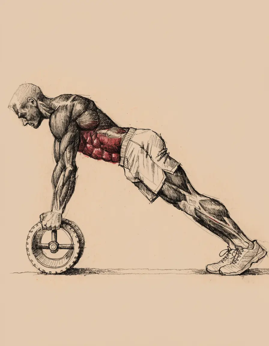 Ab Wheel Rollout