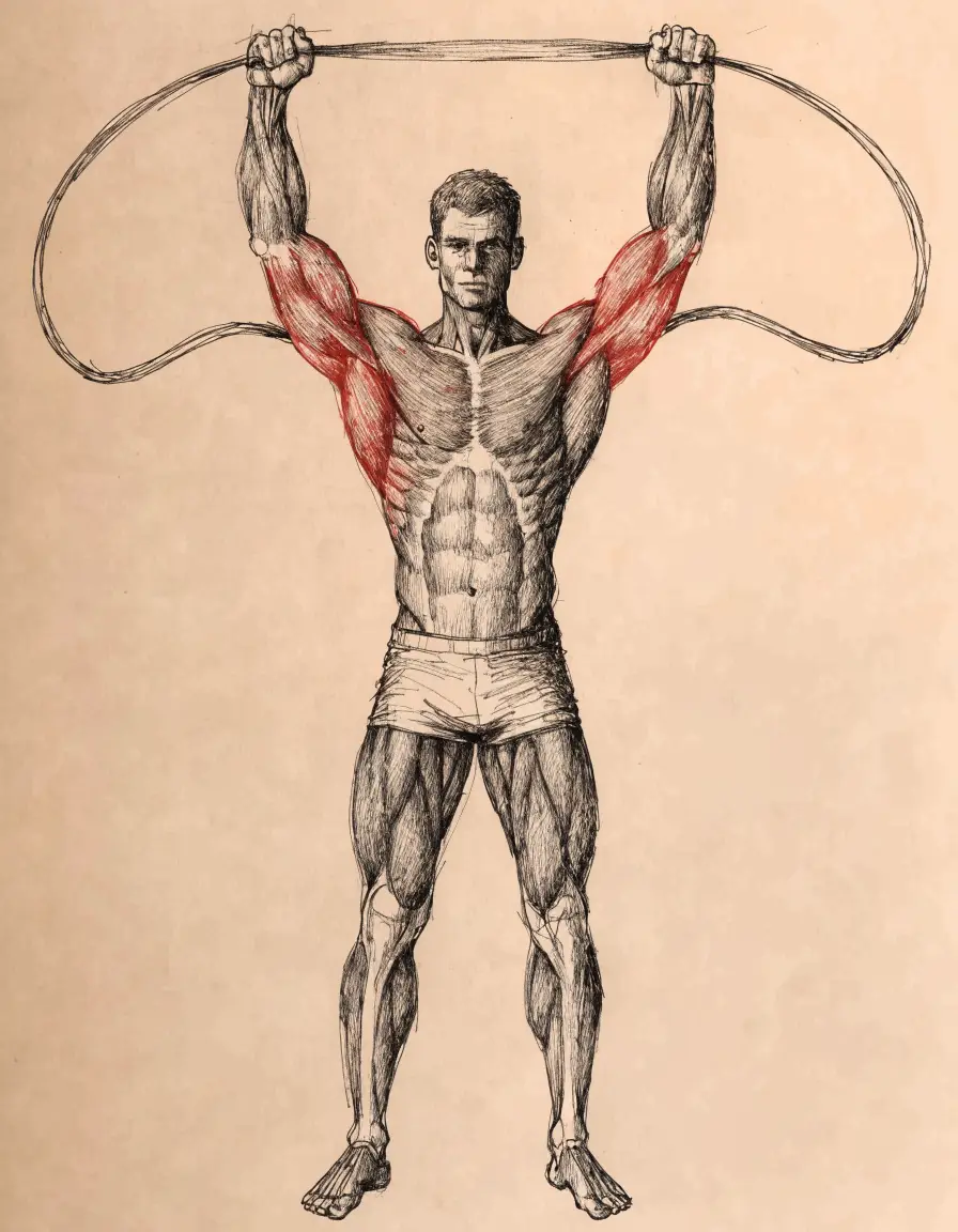 Banded Overhead Press